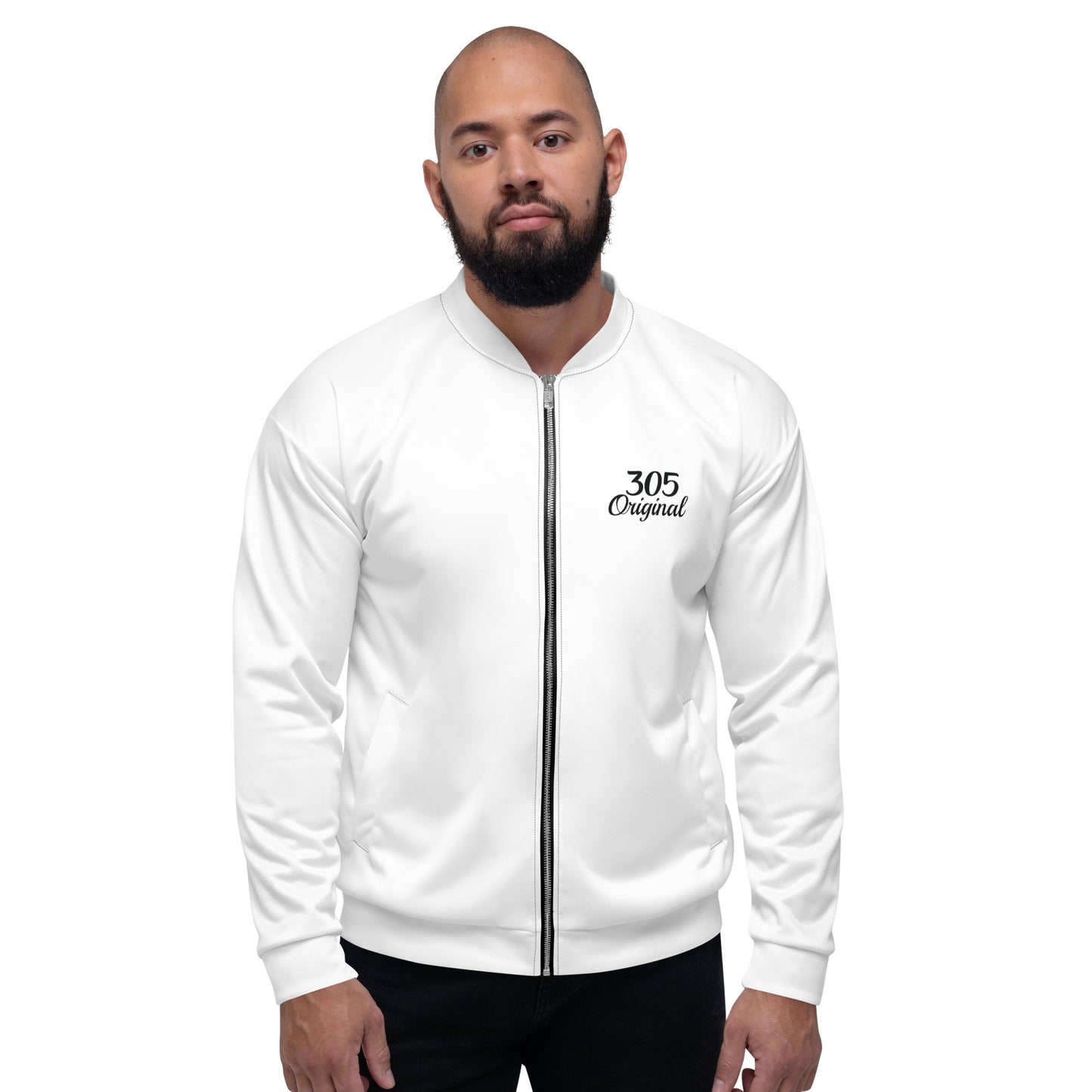 305 Original Casual Bomber White Jacket