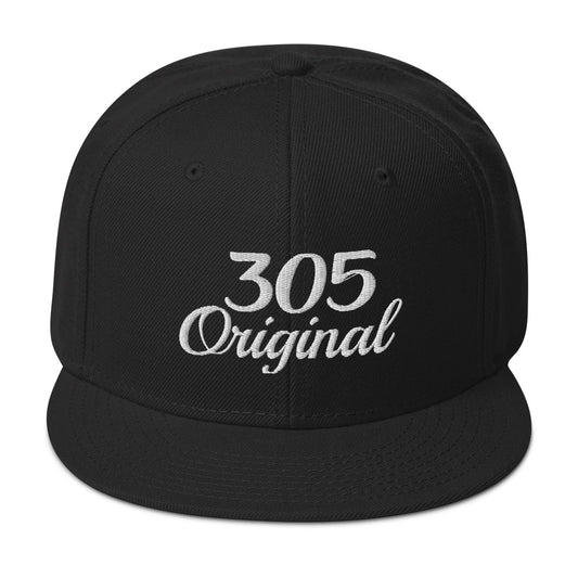 305 Original Adjustable Black Baseball Cap for Men & Women