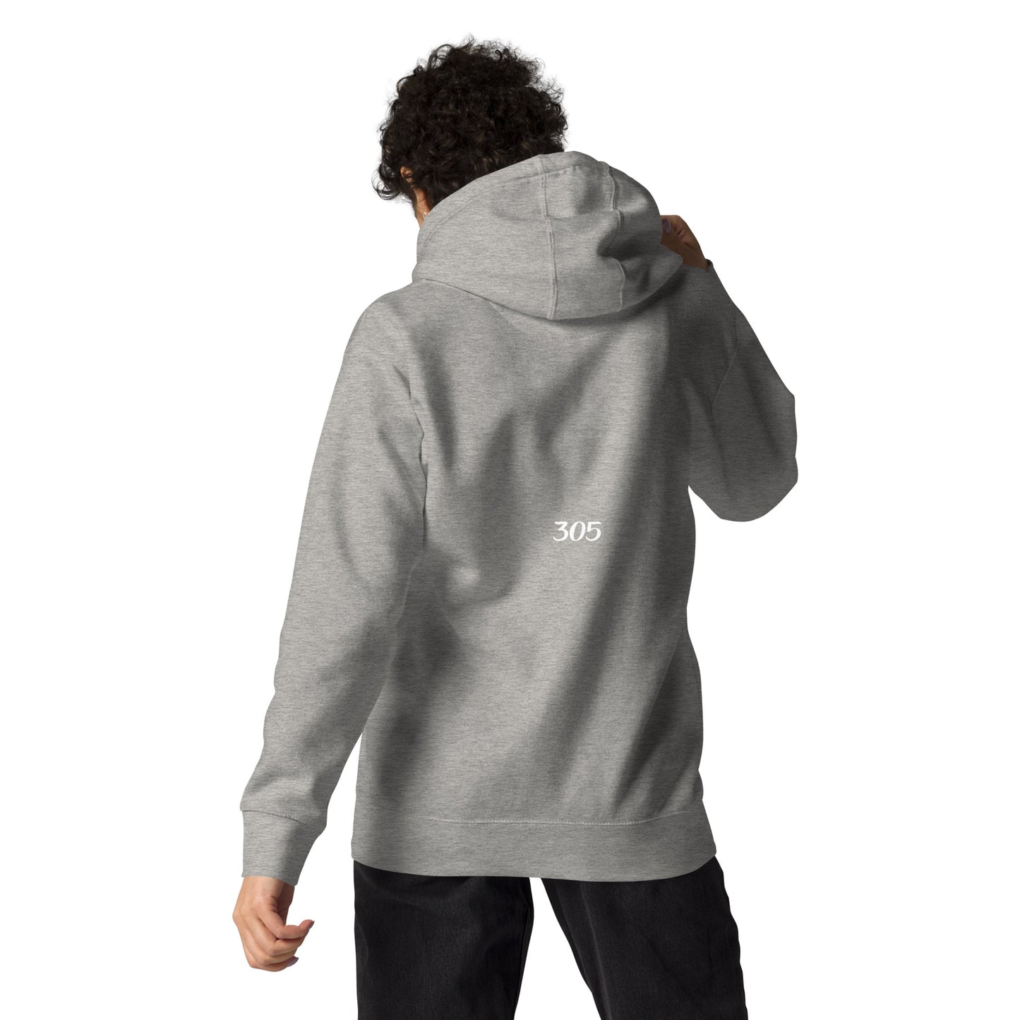 Sucia Cozy Lightweight Fleece Black/Gray Hoodie