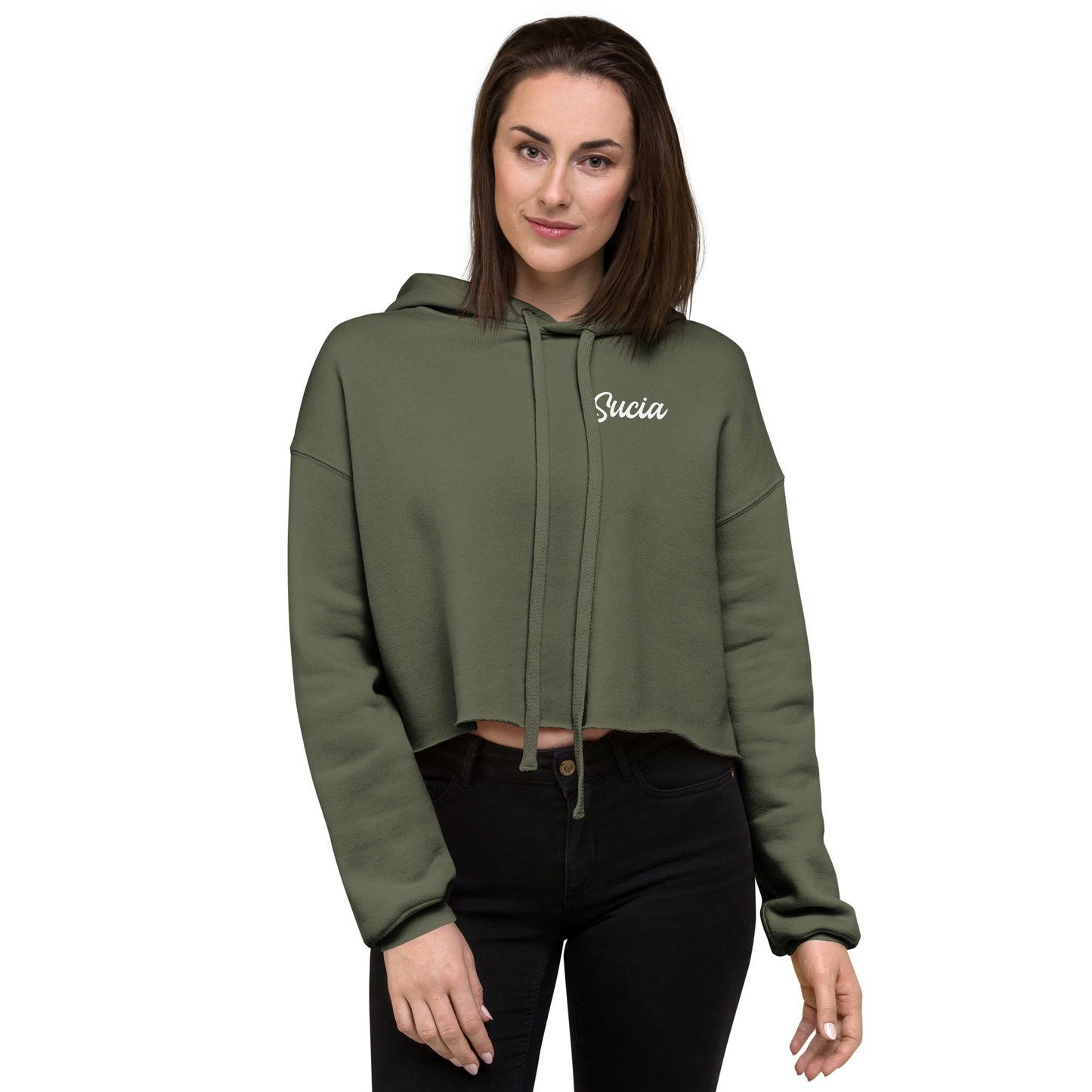 SUCIA Crop Cozy Hoodie